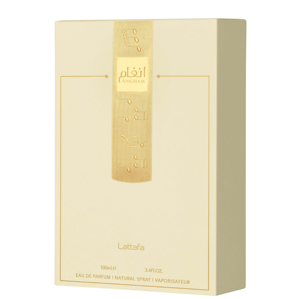 Lattafa Angham Eau de Parfum Spray for Unisex, 3.4 Ounce 100ML