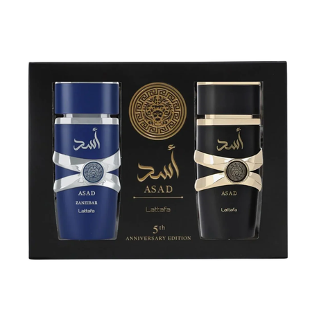 Lattafa Asad 5th Anniversary Gift Set for Men