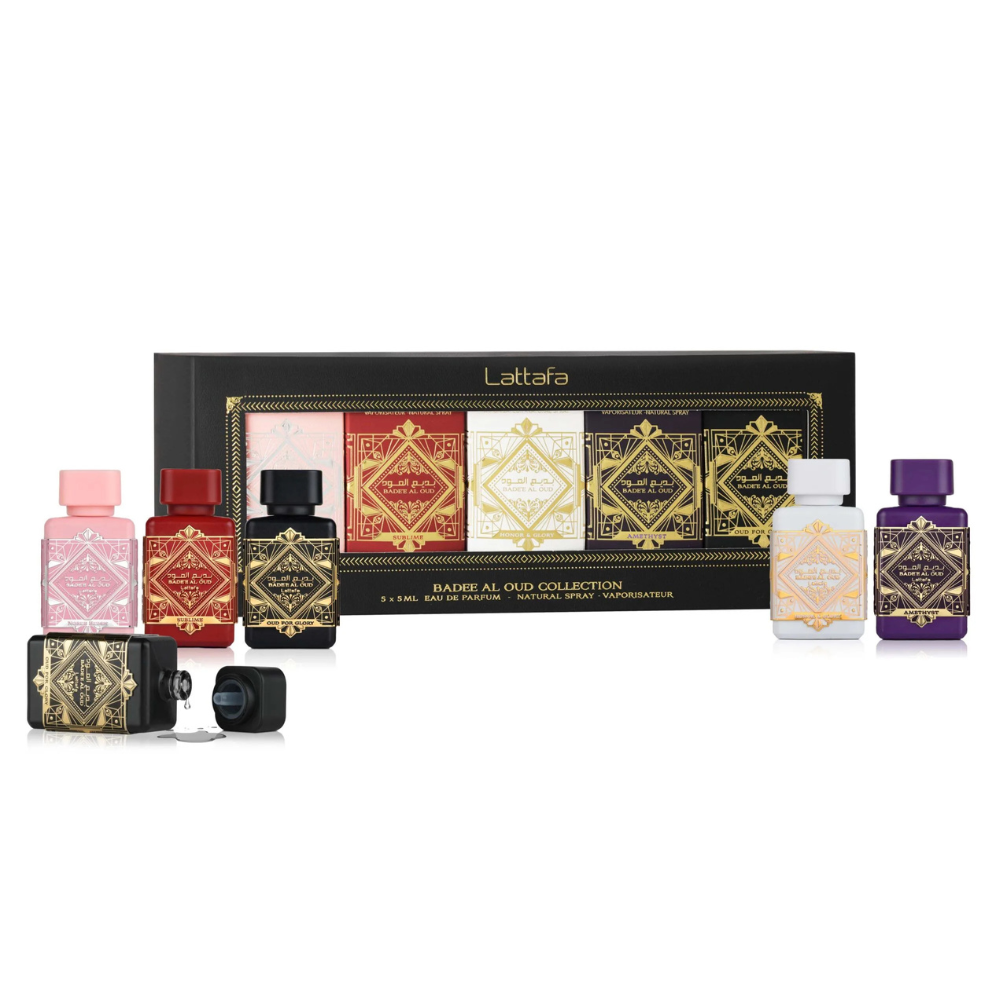 Lattafa Badee Al Oud Mini Collection 5 x 5ml Eau De Parfum