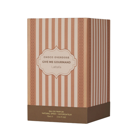 Lattafa Give Me Gourmand Choco Overdose Eau de Parfum 75ML Spray