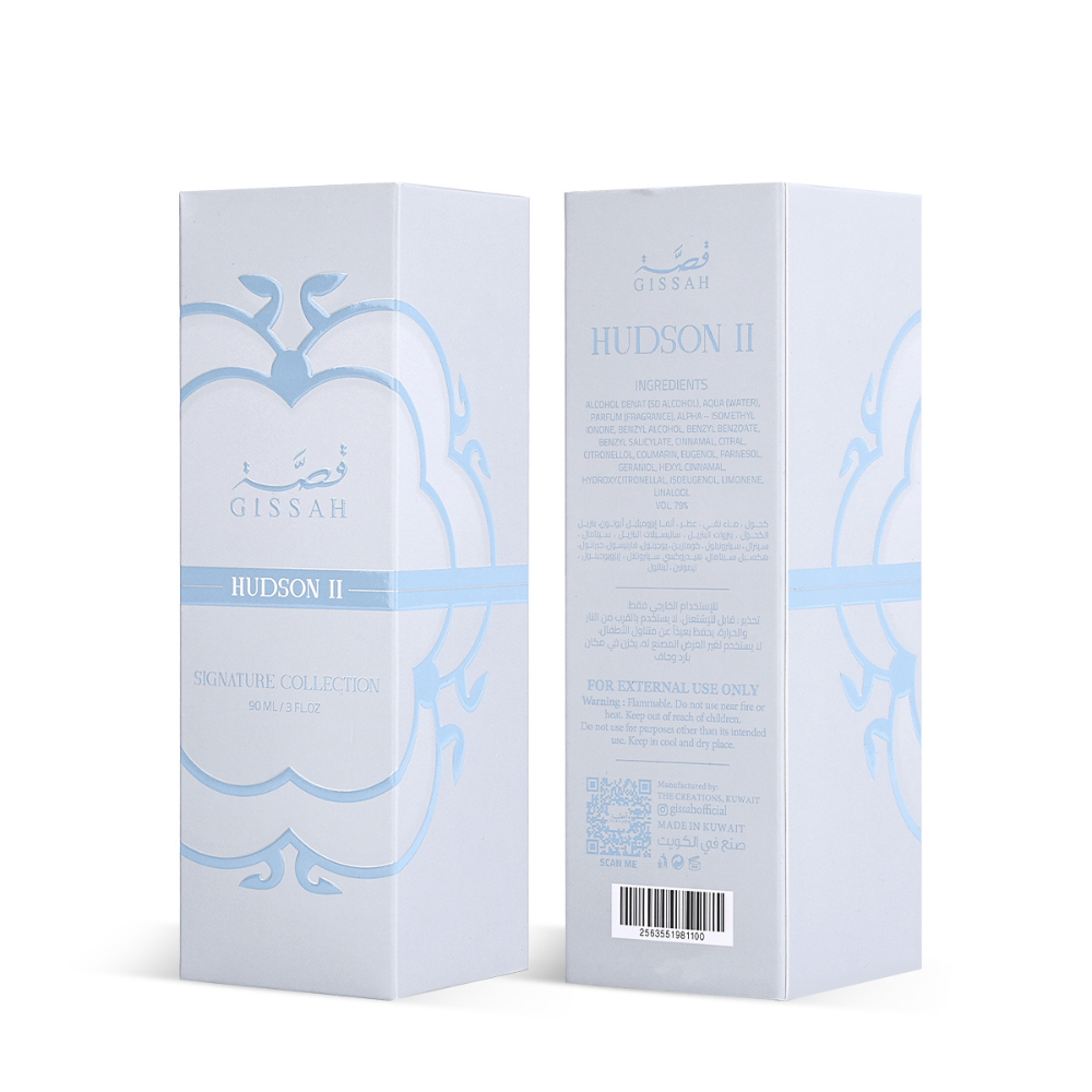 Gissah Hudson II Eau de Parfum 90ml Spray