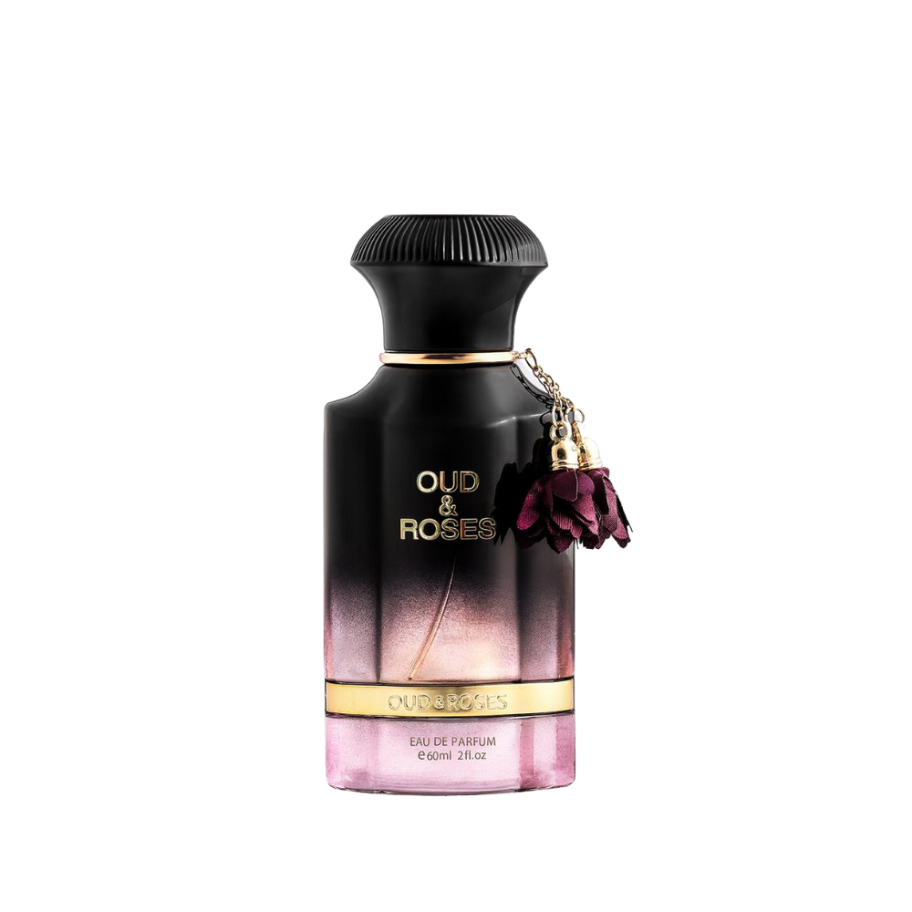 Ahmed Al Maghribi Oud and Roses Eau De Parfum 60ML Spray