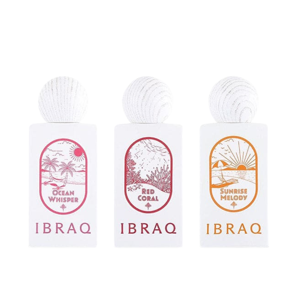Ibrahim Al Qurashi Summer Ocean Mini Collection 10ml x 3 Spray