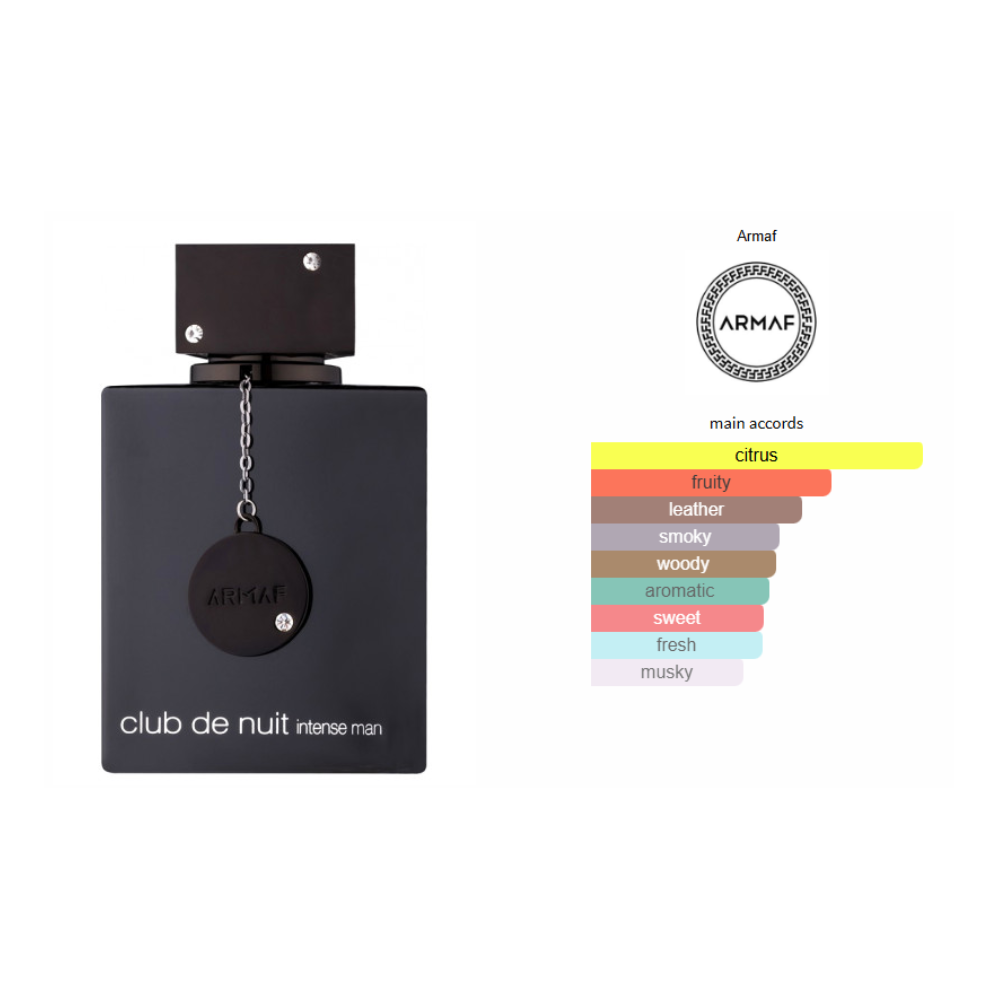 Armaf Club De Nuit Intense for Man Eau De Toilette Spray, 105ML