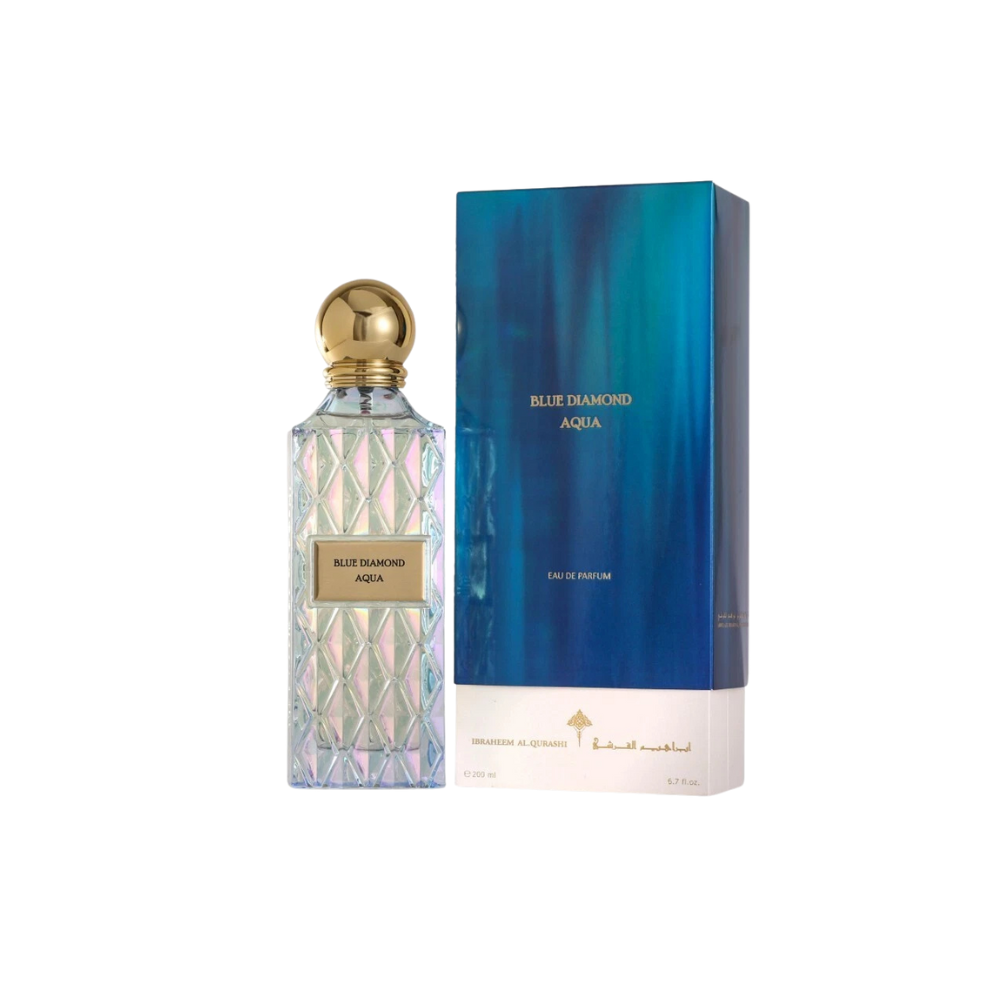 Ibrahim Al Qurashi Blue Diamond Aqua Eau De Parfum 200ML