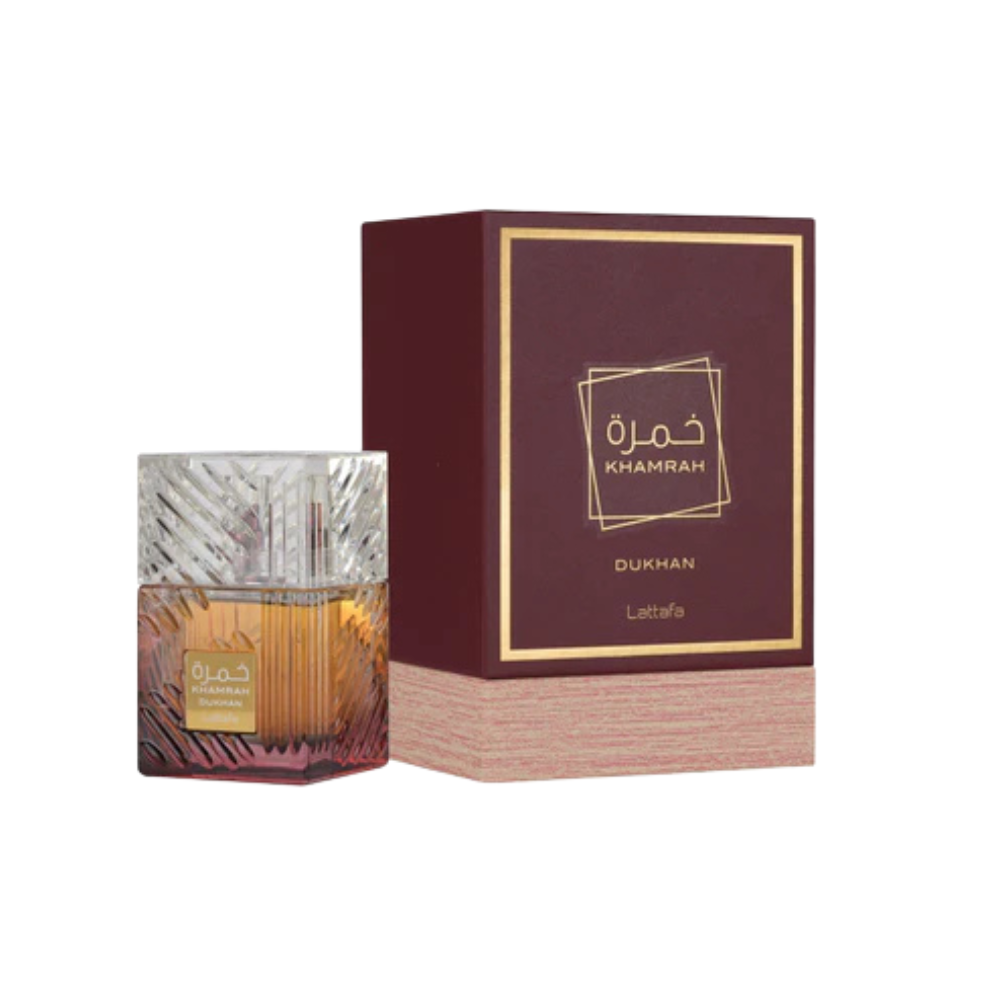 Lattafa Khamrah Dukhan Eau de Parfum Spray for Unisex, 100ML