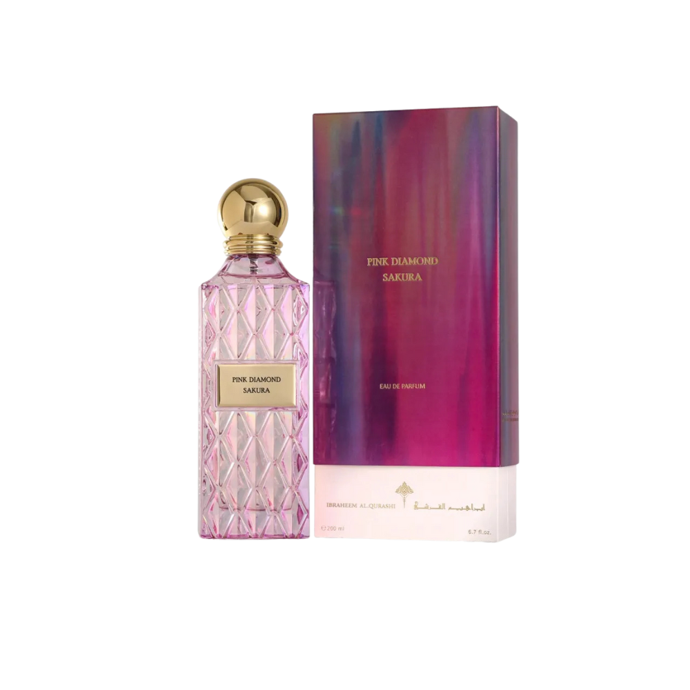 Ibrahim Al Qurashi Pink Diamond Sakura Eau De Parfum 200ML