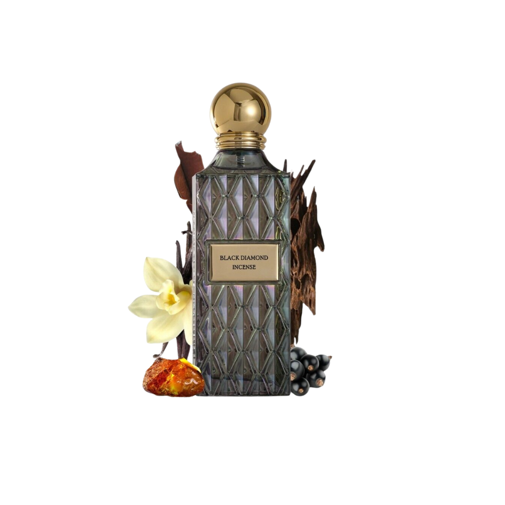 Ibrahim Al Qurashi Black Diamond Incense Eau De Parfum 150ML