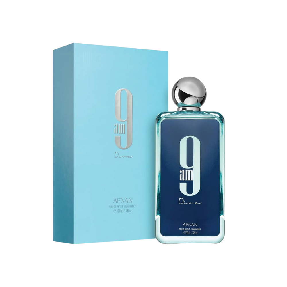 Afnan 9am Dive for Unisex Eau de Parfum Spray, 100ML