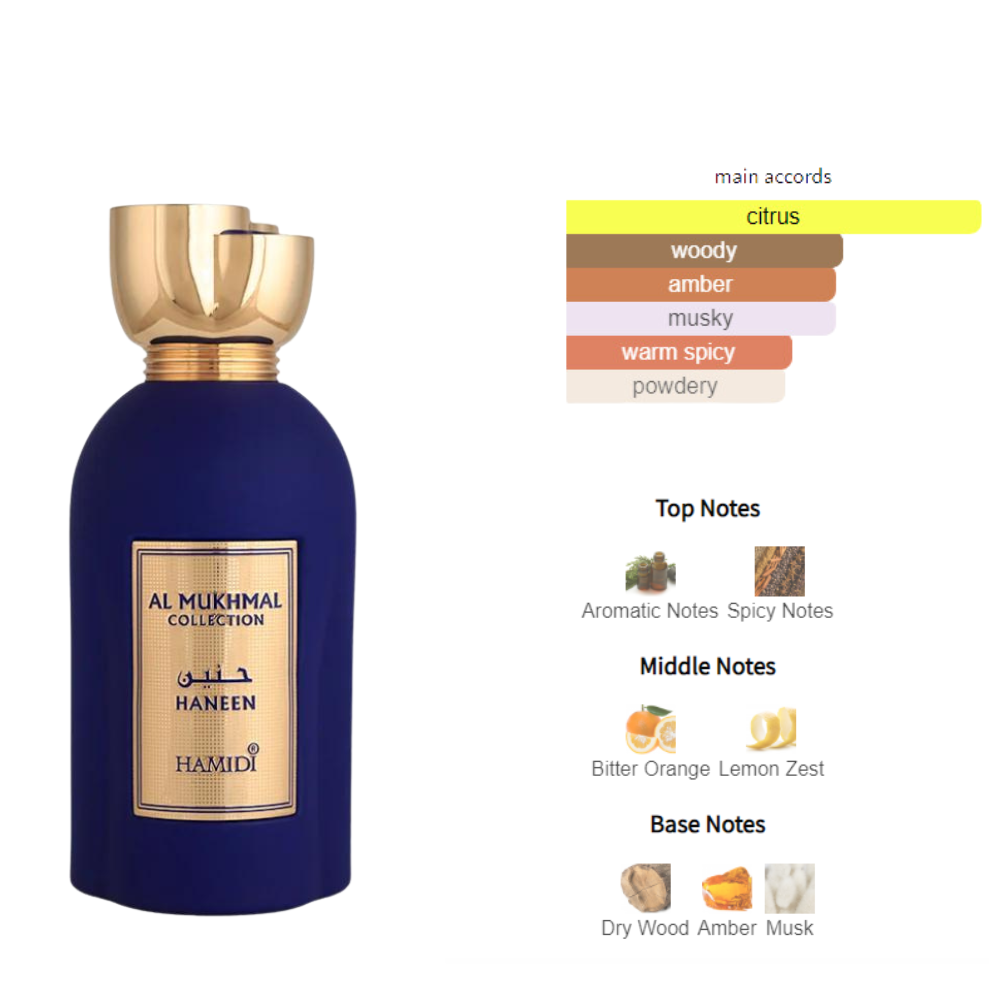 Hamidi- Haneen Al Mukhmal Collection Eau De Parfum