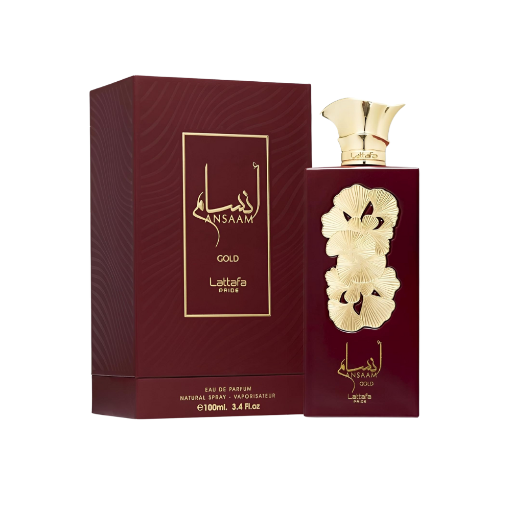 Lattafa Ansaam Gold for Unisex Eau de Parfum, 3.4 Ounce