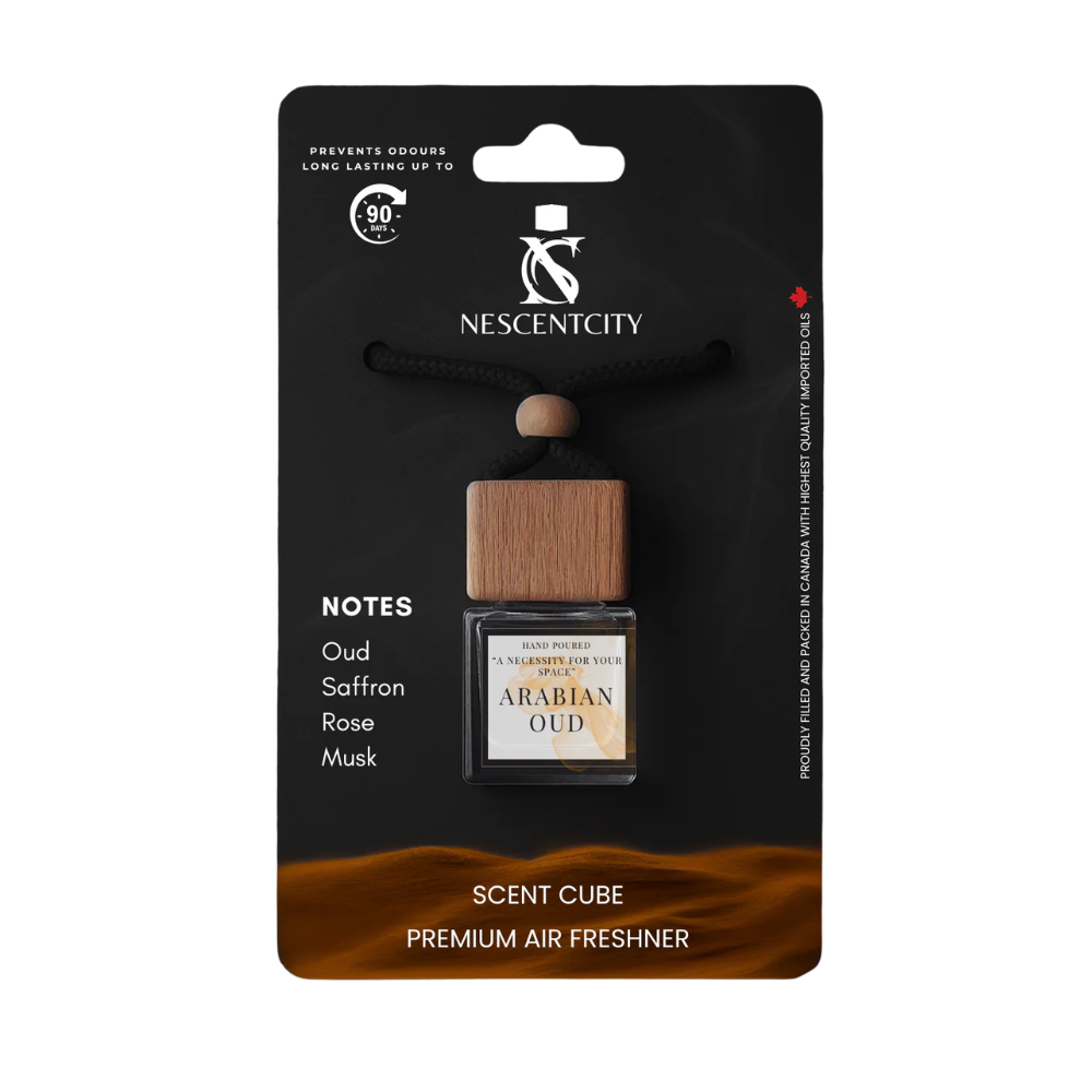 Nescentcity Arabian Oud Car Air Freshener Diffuser 8ml