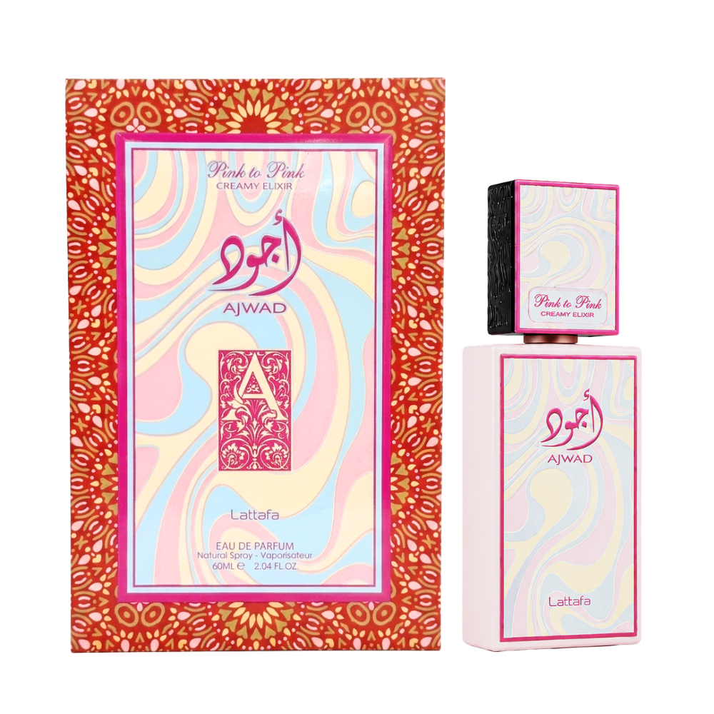 Lattafa Ajwad Pink to Pink Creamy Elixir Eau de Parfum 60ml Spray