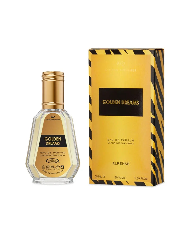 Al Rehab Golden Dreams Eau De Parfum 50ML Natural Spray