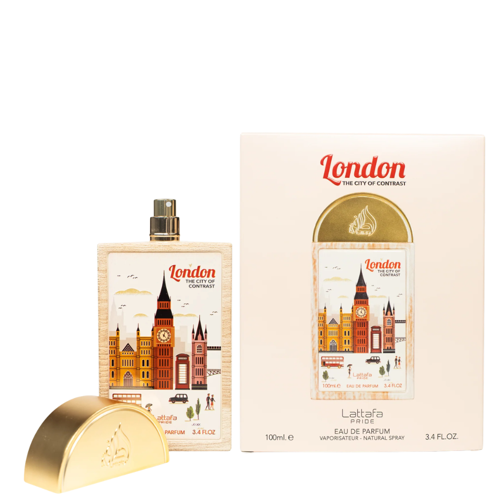 Lattafa London The City of Contrast Eau de Parfum 100ml Spray