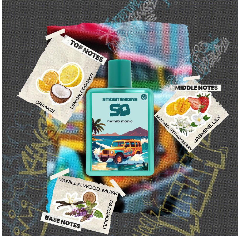 Street Origins Manila Manic Eau de Parfum 75ml Spray