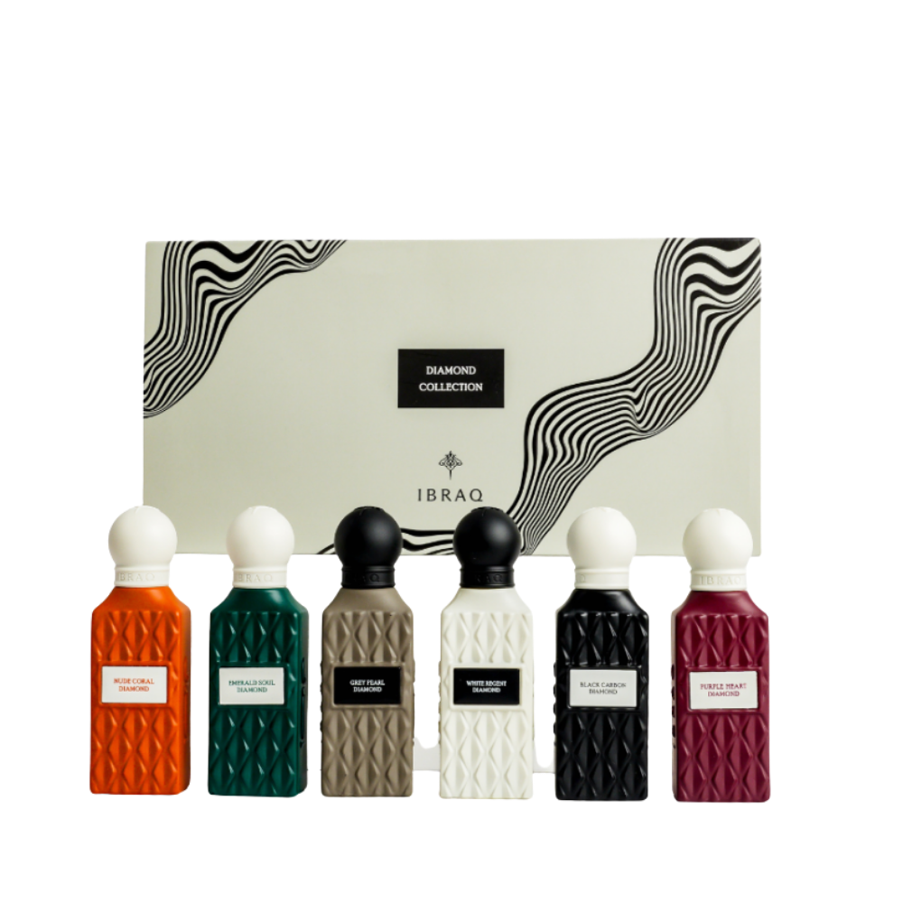 Ibrahim Al Qurashi Mini Diamond Collection 6 X 10ml Spray