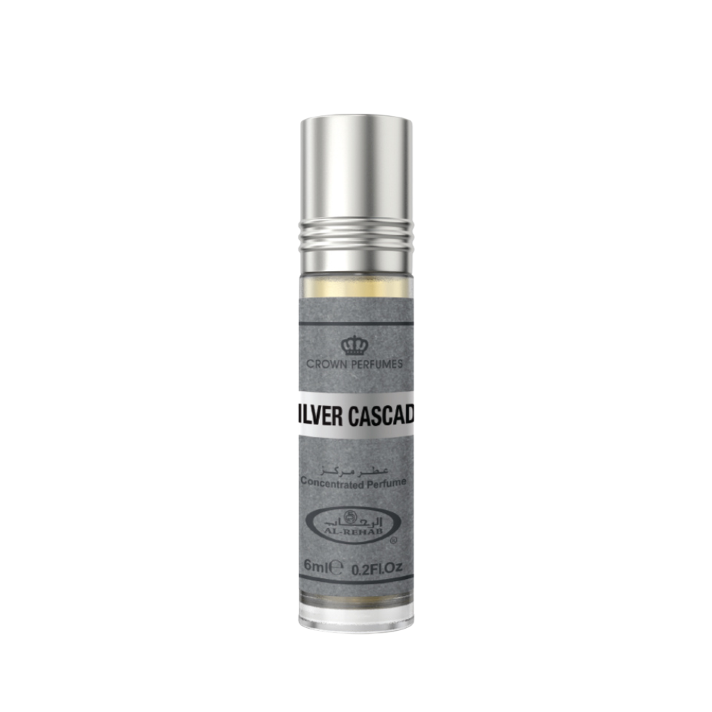 Al Rehab Silver Cascade Concentrated Perfume Oil 6ml