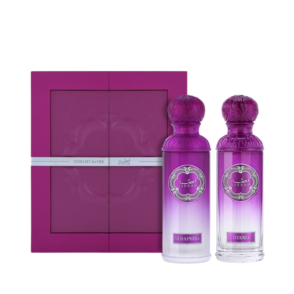 Gissah Titan Set For Her Eau de Parfum 2 x 90ml Spray
