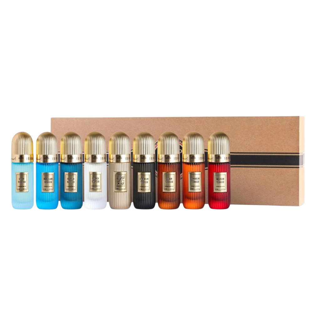 Ibrahim Al Qurashi Tobaco Collection 9 x 20ml Extrait de Parfum