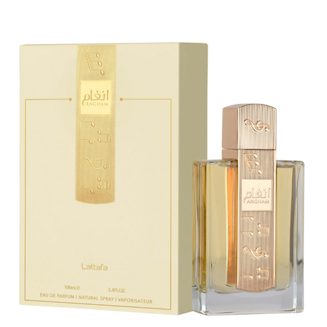 Lattafa Angham Eau de Parfum Spray for Unisex, 3.4 Ounce 100ML