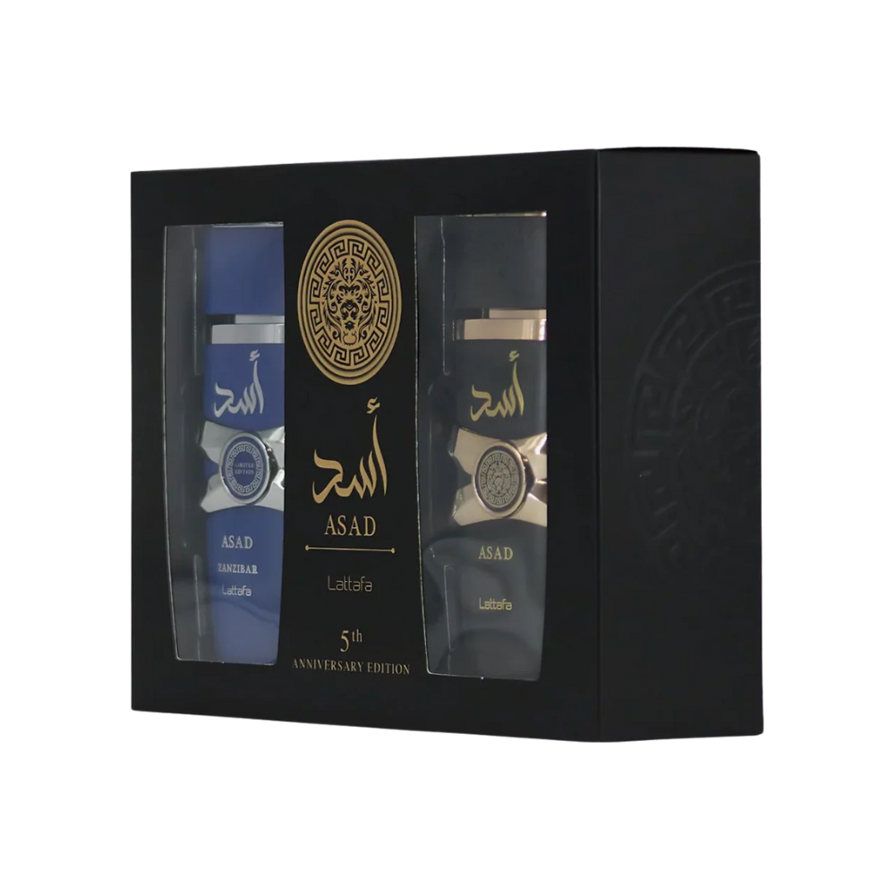 Lattafa Asad 5th Anniversary Gift Set for Men