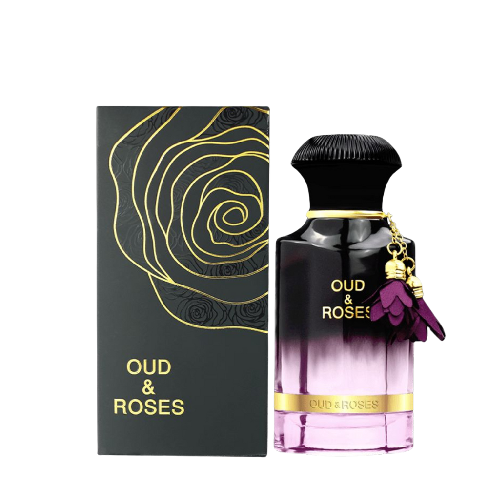 Ahmed Al Maghribi Oud and Roses Eau De Parfum 60ML Spray