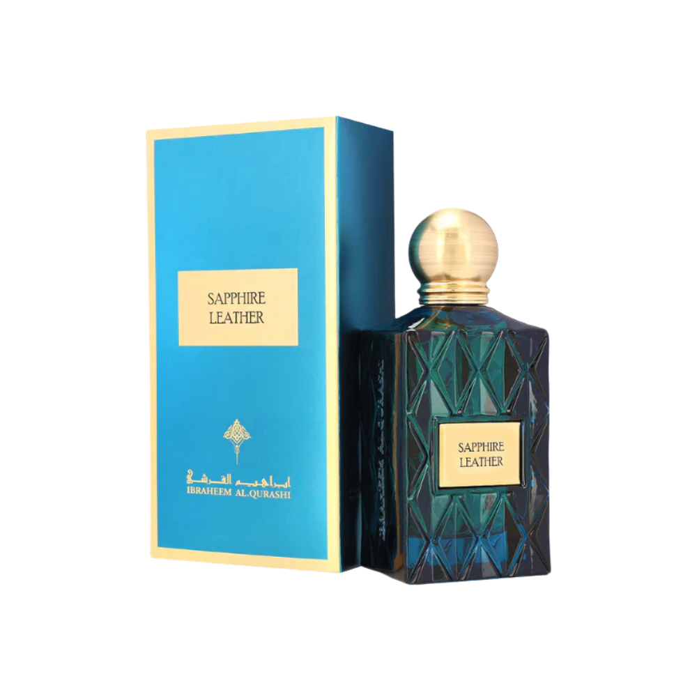 Ibrahim Al Qurashi Sapphire Leather Eau De Parfum 75ml Spray