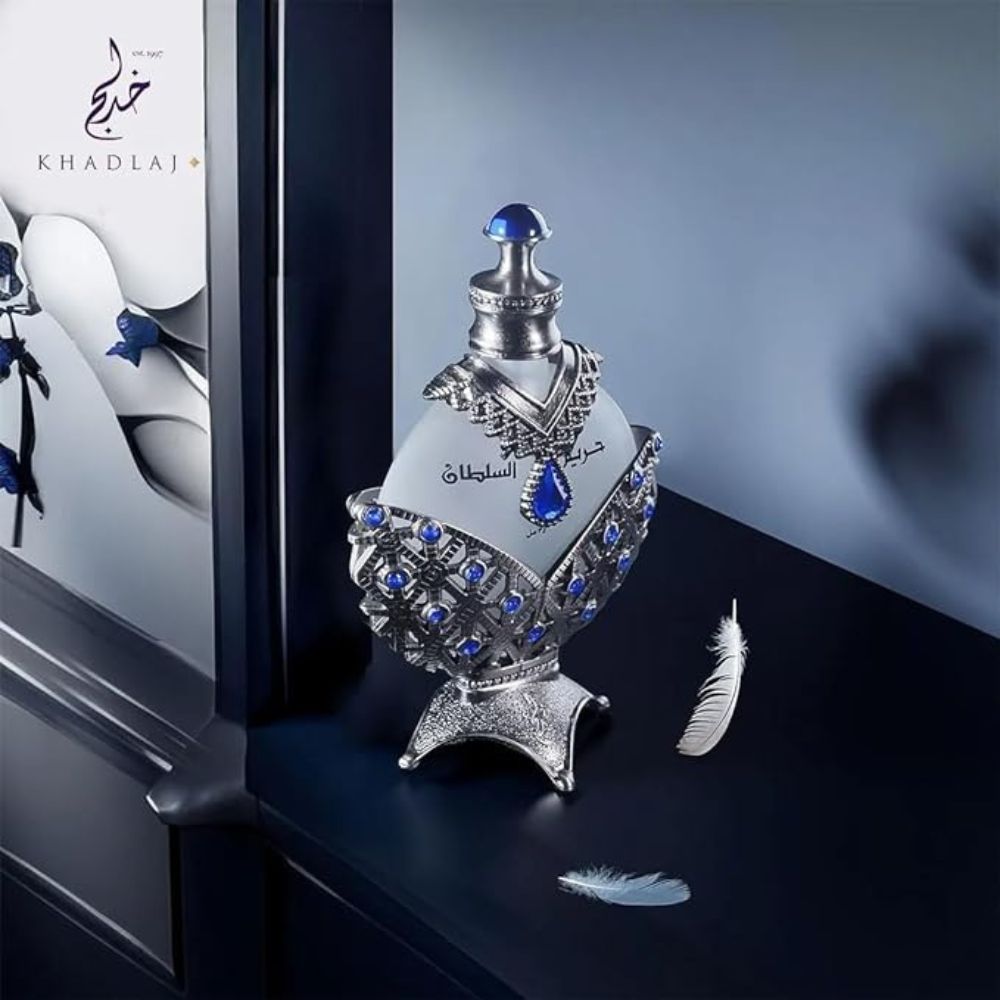 Khadlaj Hareem Al Sultan Blue Concentrated Perfume Oil, 35ML