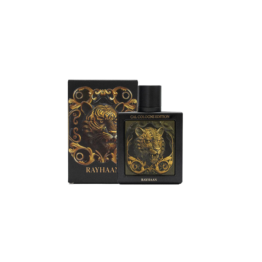 Parfum Unisexe Rayhaan Tiger Cal Cologne Extrait - Flacon Spray 100 Ml - Neuf En Boîte