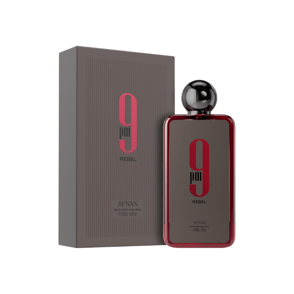 Afnan 9 Pm Rebel Eau de Parfum Spray for Unisex, 100ML