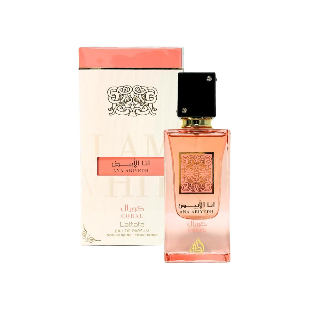 Lattafa Ana Abiyedh Coral Eau De Parfum 60ML – my royal musk