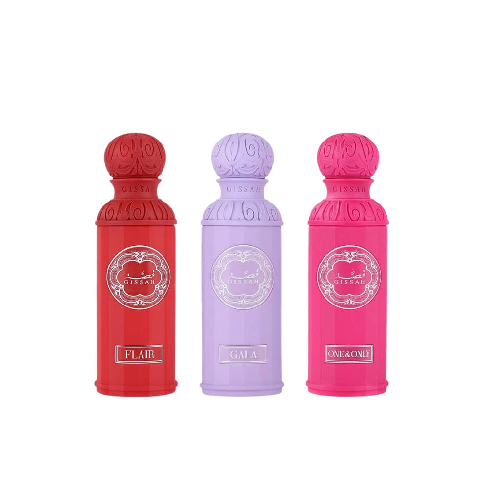 Gissah Enchanted Gift Set (Floral Fruity, Gala, and Flair)