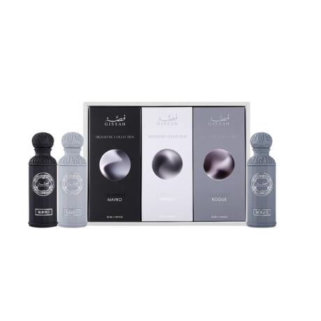Gissah Graphite Set ( Mavro, Rouge, Nardo)