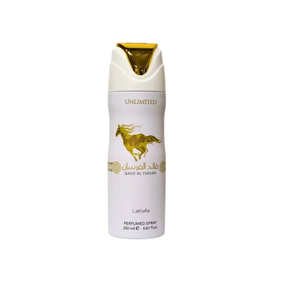 Lattafa Qaed Al Fursan Unlimited Body Spray 200ML
