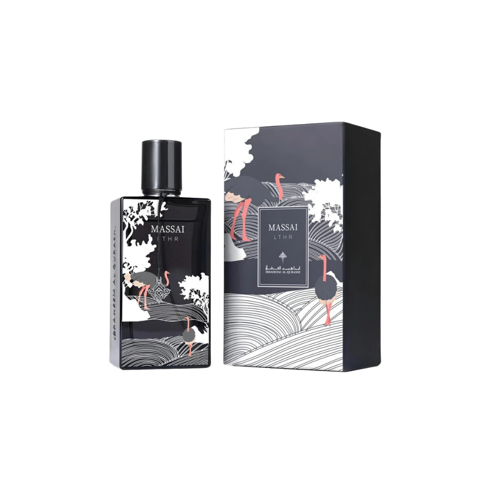 ibrahim Al Qurashi Massai LTHR Eau De Parfum 80ML – my royal musk
