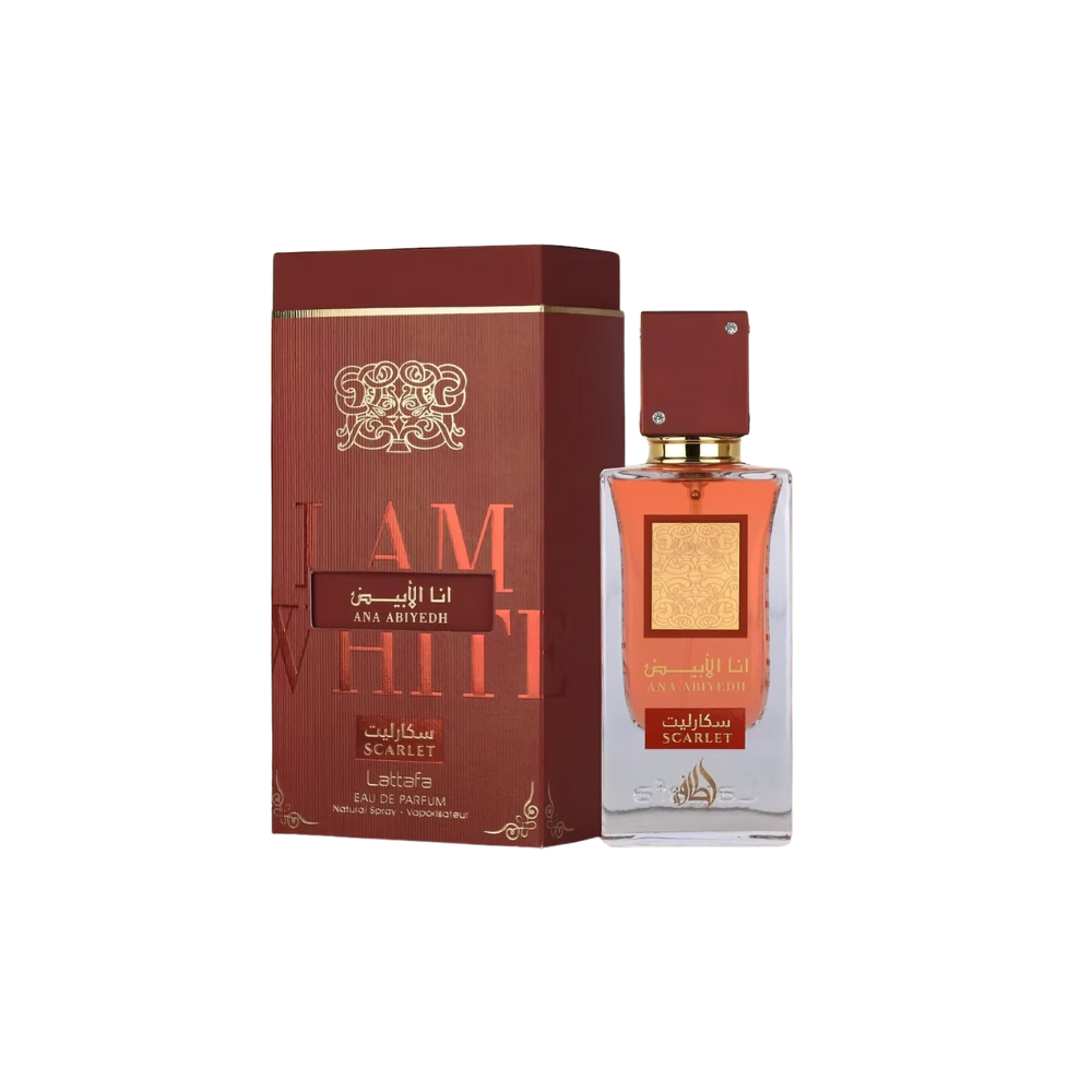Lattafa Ana Abiyedh Scarlet Eau De Parfum 60ml Spray – my royal musk