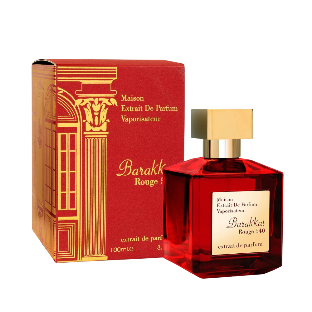 Fragrance World Barakkat Rouge 540 Extrait de Parfum 100ml Spray