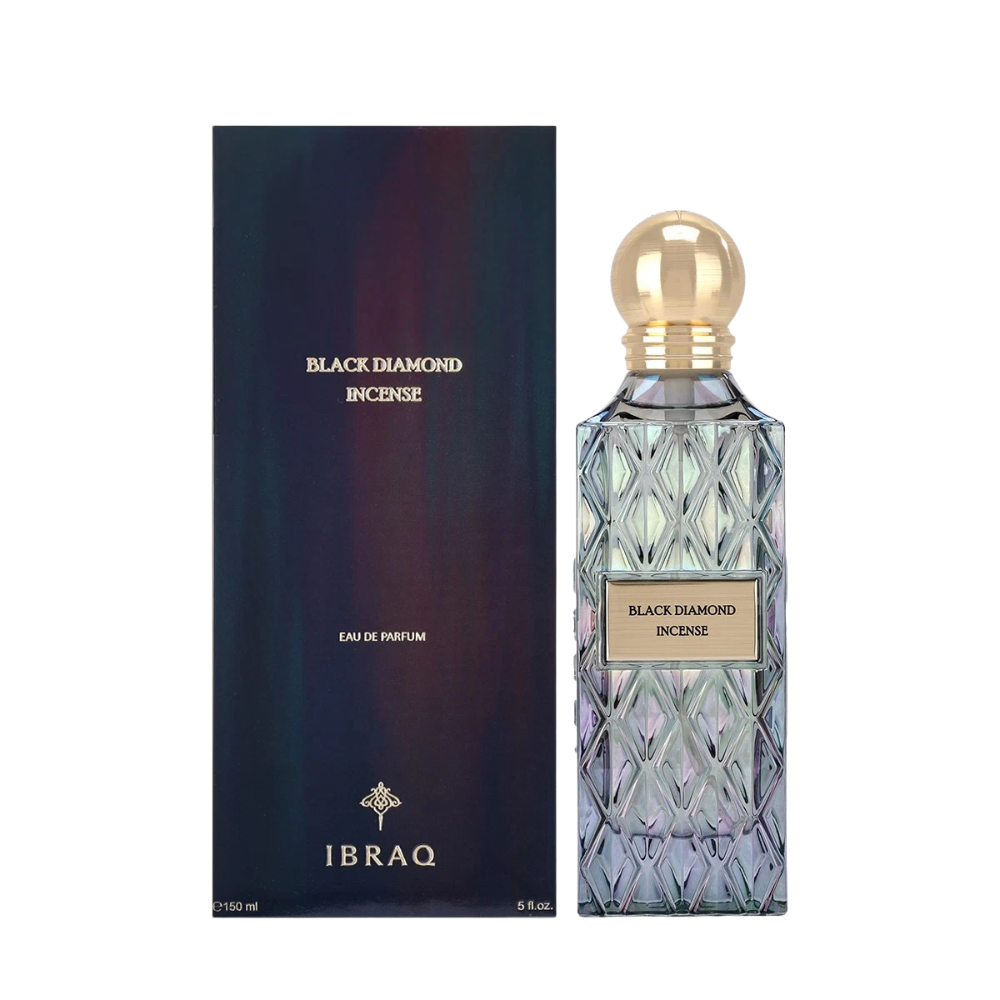 Ibrahim Al Qurashi Black Diamond Incense Eau de Parfum 150ml Spray