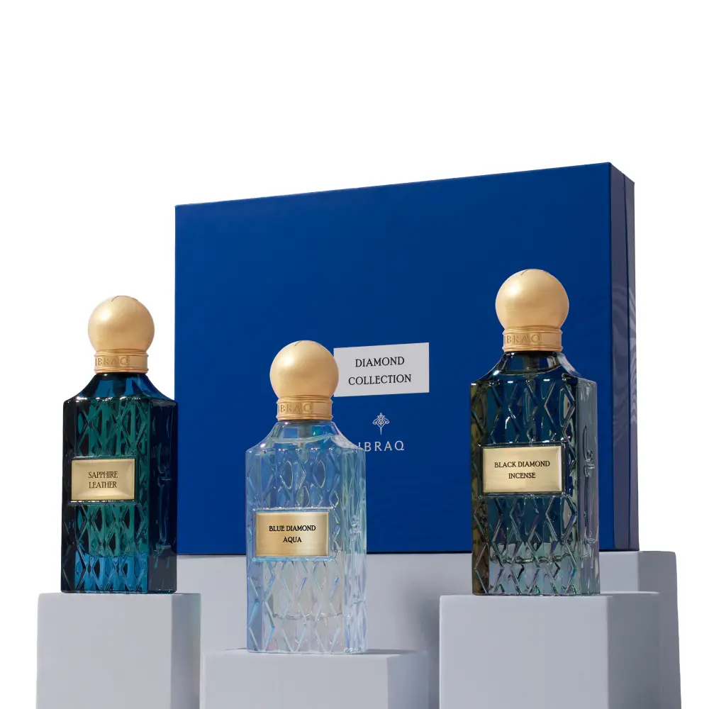 Ibrahim Al Qurashi Diamond Blue Box 02 (75ml × 3)