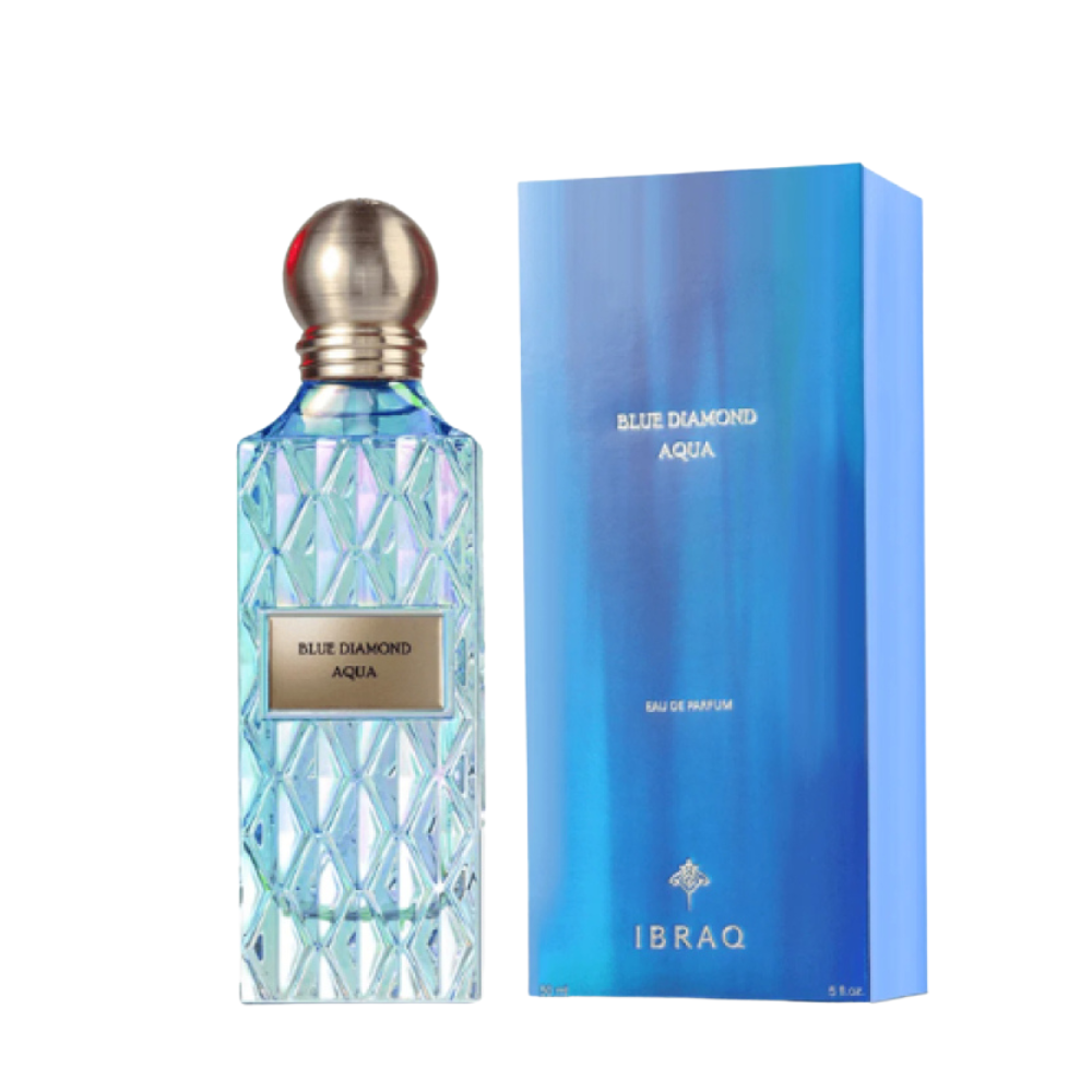 Ibrahim Al Qurashi Blue Diamond Aqua Eau de Parfum 150ml Spray