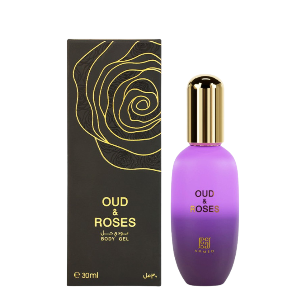 Ahmed Al Maghribi Oud & Roses 30ml Body Gel