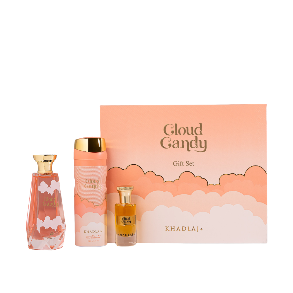Khadlaj Cloud Candy 3-Piece Gift Set for Women
