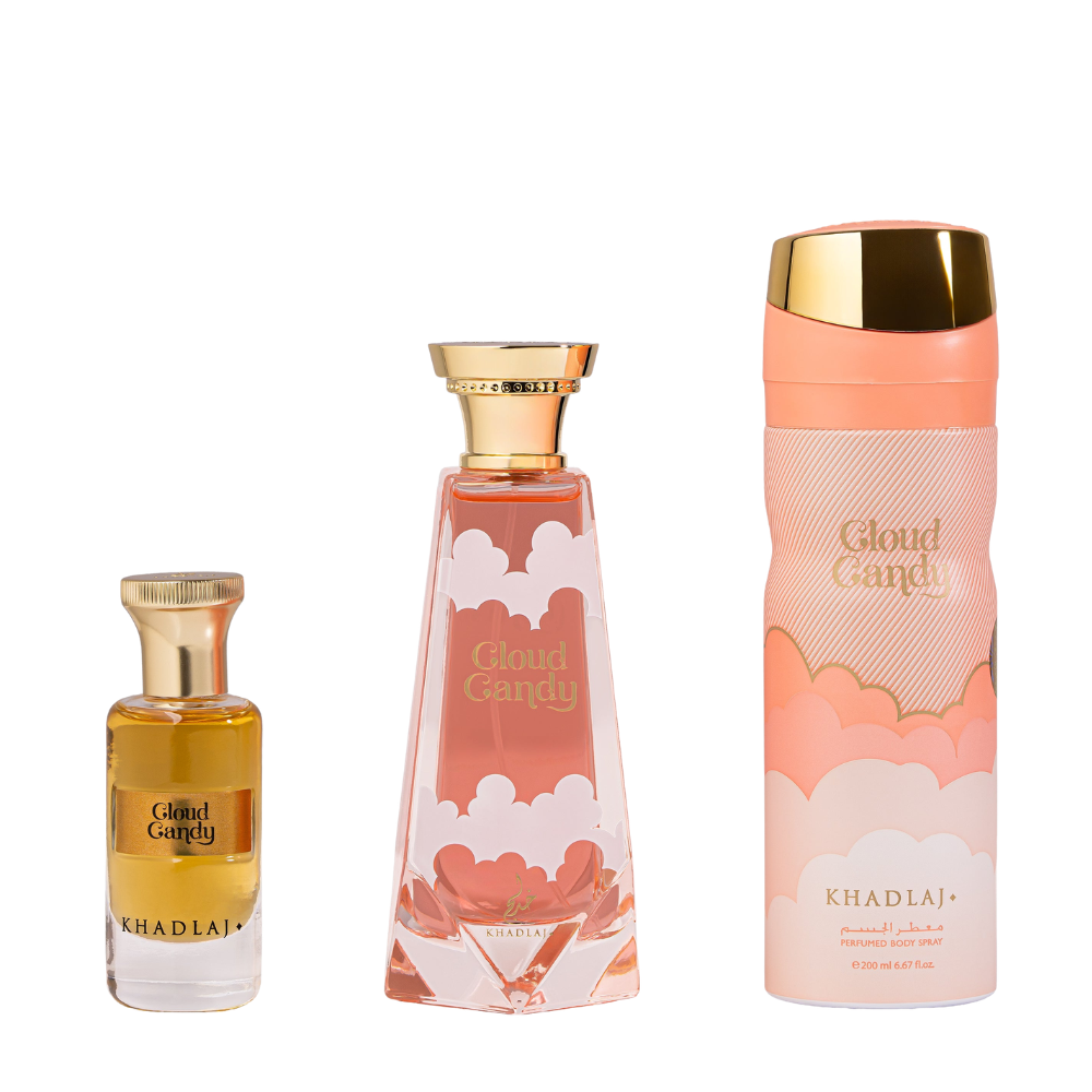 Khadlaj Cloud Candy 3-Piece Gift Set for Women