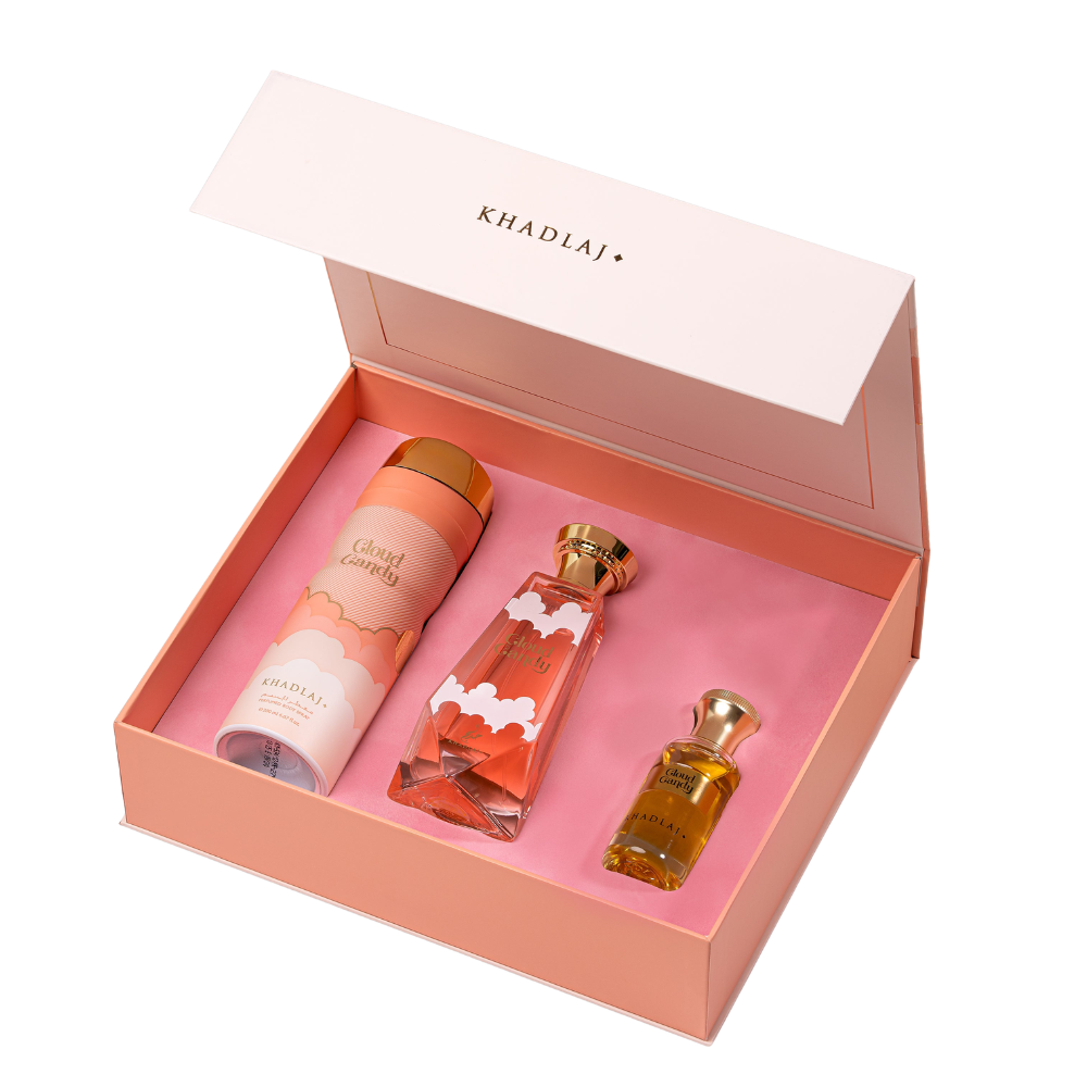 Khadlaj Cloud Candy 3-Piece Gift Set for Women