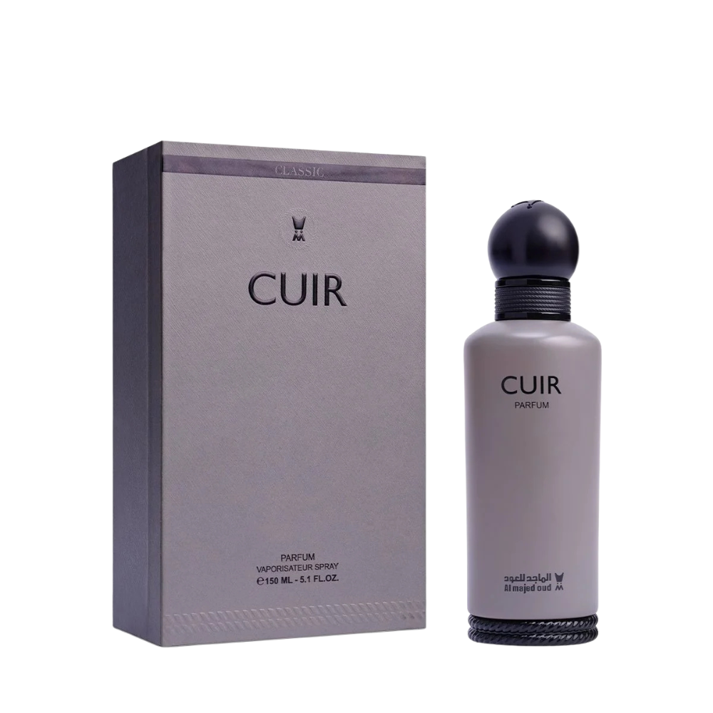 Al Majed Oud Cuir Parfum 150ml Spray – my royal musk