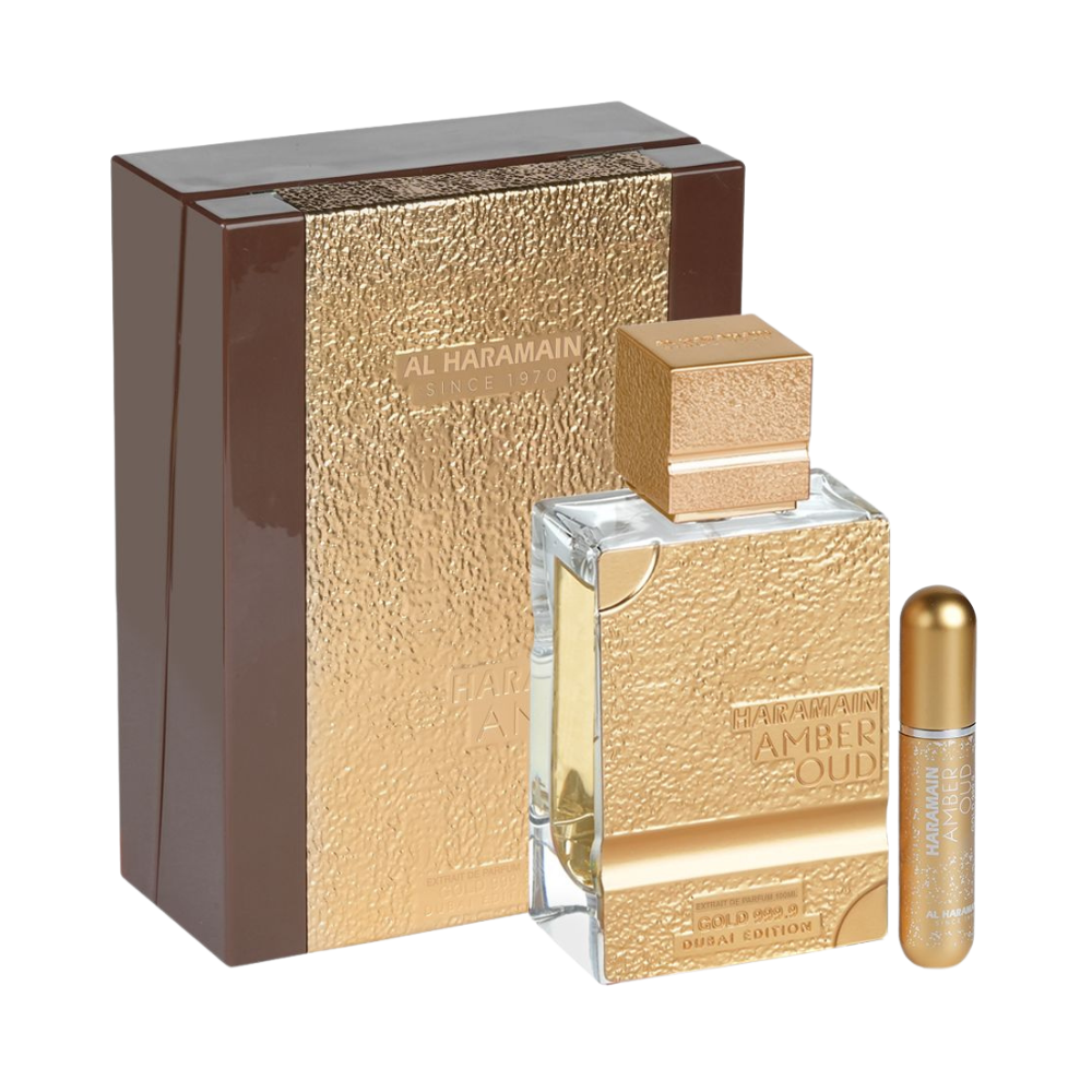 Al Haramain Amber Oud Gold 999.9 Dubai Edition Extrait de Parfum 100ml Spray