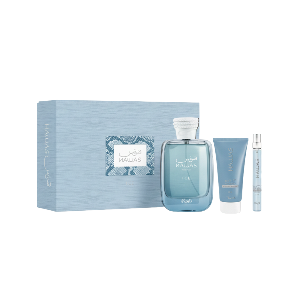 Rasasi Hawas Ice Eau de Parfum Gift Set for Him – my royal musk