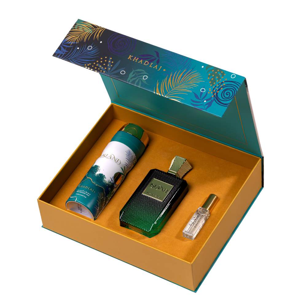 Khadlaj Island 3-Piece Unisex Gift Set