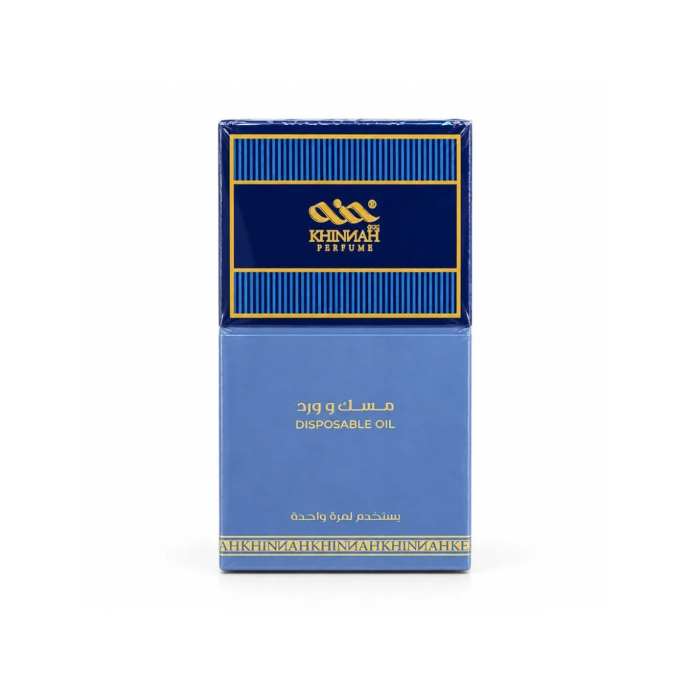 Khinnah Musk & Rose Disposable Perfume Oil Swabs (Box of 20)